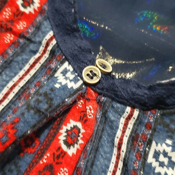 (2 for $10) Casual Rue21 Flowy Cami Top Sheer Back - Picture 3 of 6